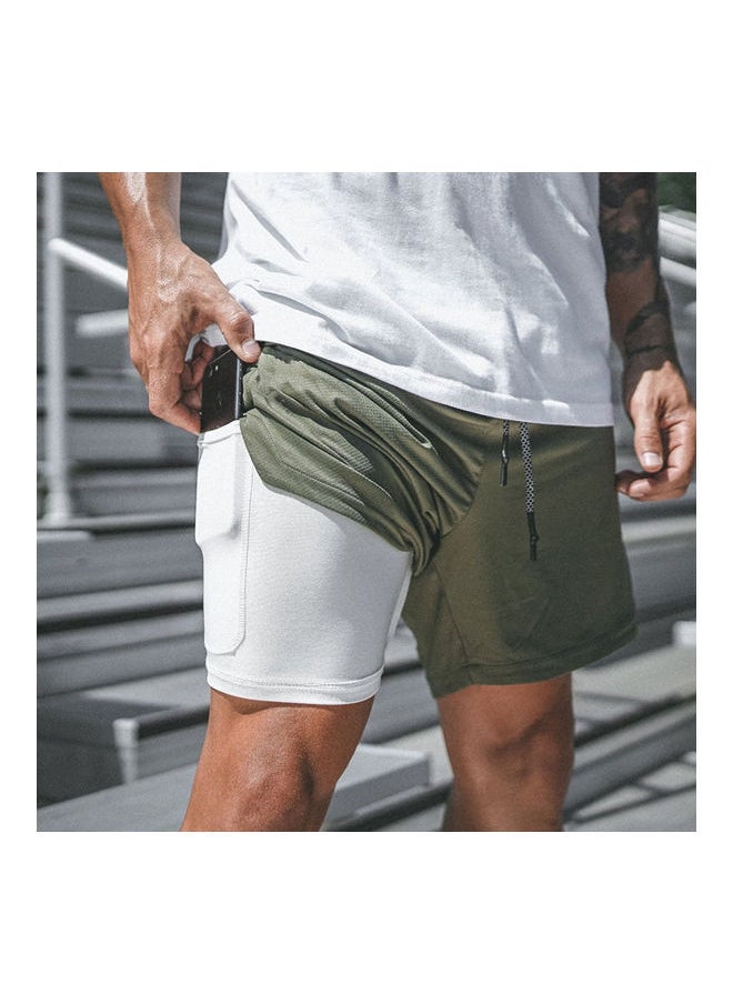 NIBEMINENT Running Shorts With Phone Pocket  - Image 2