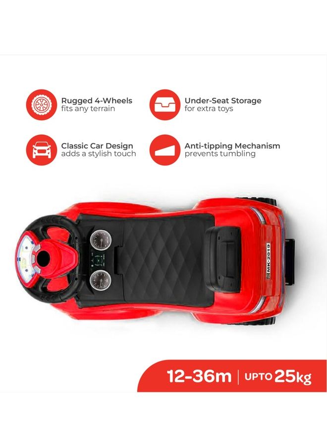 Moon Zippy Ride On Sports Car For Boys And Girls 12-36 Months - Image 2