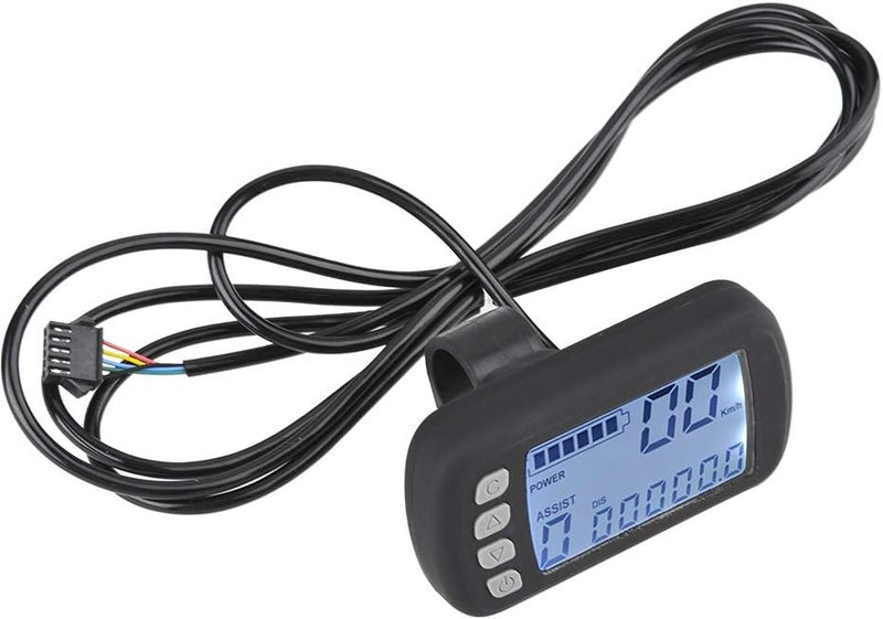 comfrt Electric Motor Control, 24V/36V 250W/350W Brushless Motor Controller LCD Panel Kit for E-Bike Electric Bike Scooter - Image 5