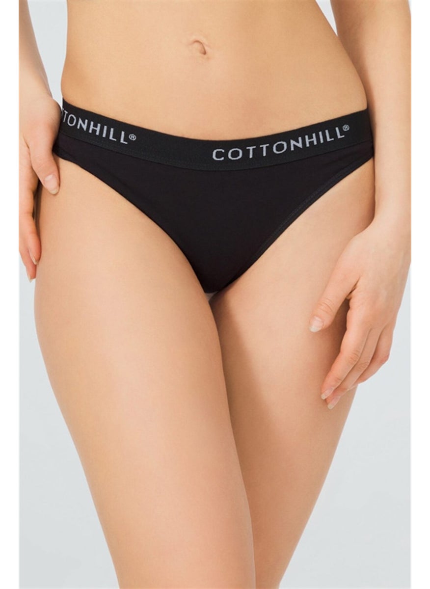 COTTONHILL - Cotton Basic Women's Thong Panties 3 Pack - Image 1