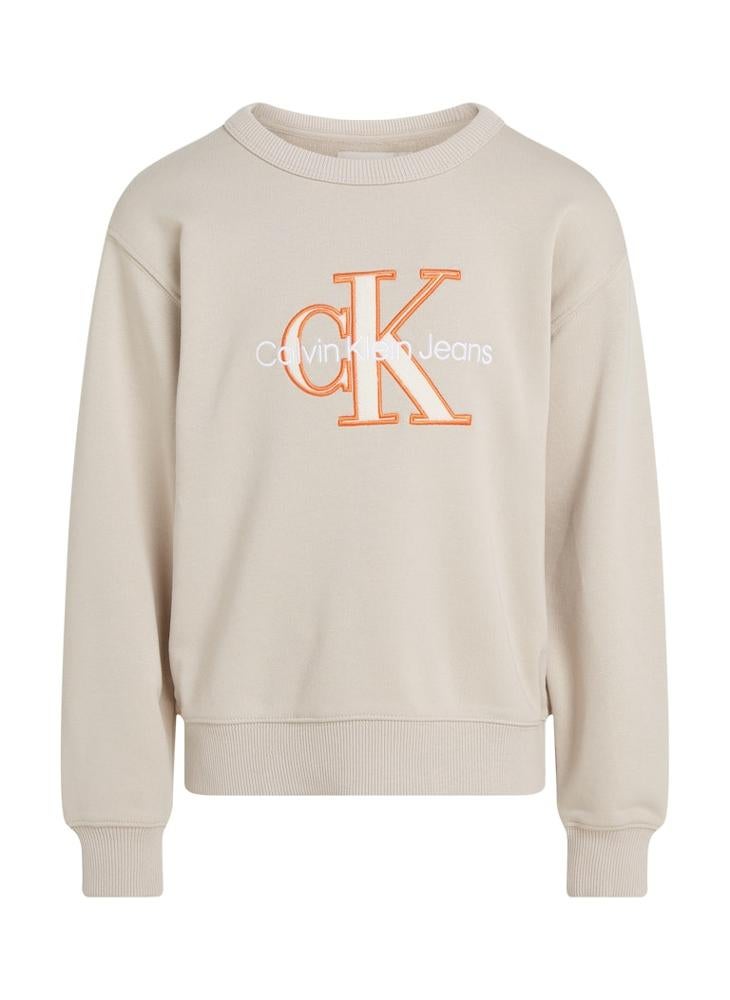 Calvin Klein Jeans Kids Graphic Logo Sweatshirt  - Image 4