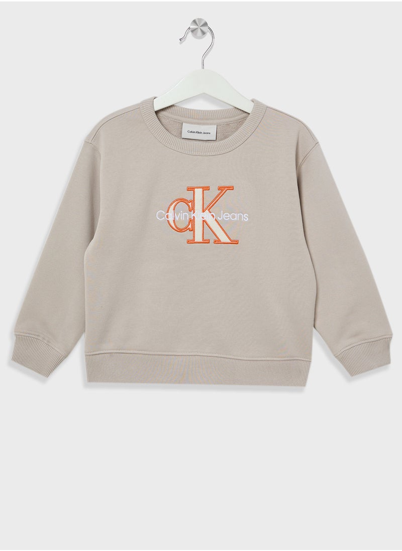 Calvin Klein Jeans Kids Graphic Logo Sweatshirt  - Image 1