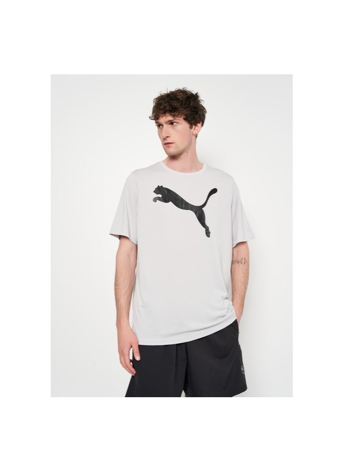 PUMA تي شيرت نشط بشعار كبير مناسب 