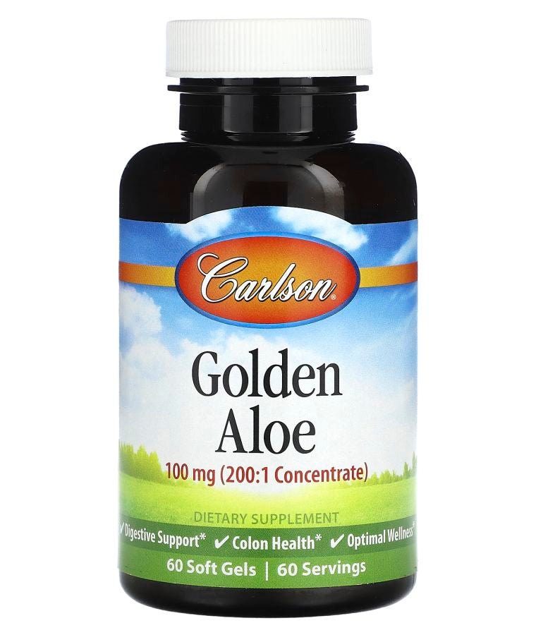 Golden Aloe  100 mg  60 Soft Gels