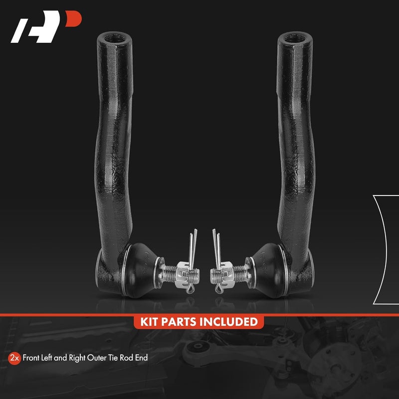 Front Outer Tie Rod Ends for Honda Accord Crosstour - Image 3