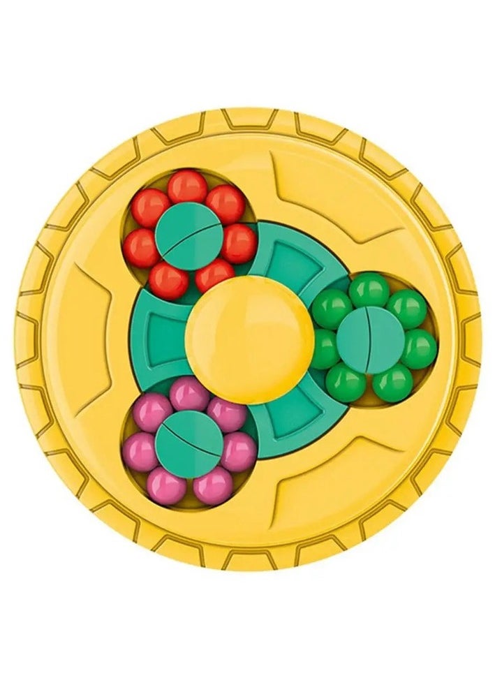 FASHION MANIA - Magic Bean Rotating Cube 2 in 1 spinner and logic game - Image 1