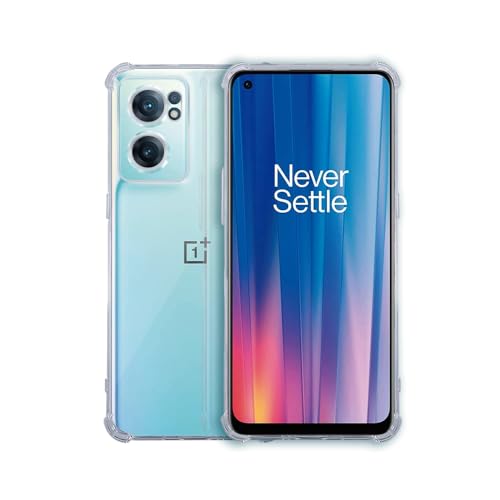 7-Seven 7SEVEN® Back Cover for Oneplus Nord CE 2 5G Transparent Mobile Back Case Shock Proof Design Camera Edges Protection Crystal Clear Phone Case Silicon Soft TPU and Flexible Bumper Phone Cover - Image 1