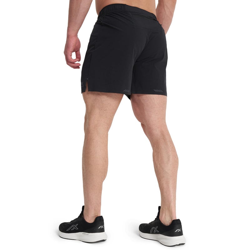 Athlex Men's 2-Pack Freeman Light Running Shorts – ATDRY Moisture-Wicking, Reflective Print, Adjustable Waistband & Perforated Design - Image 5