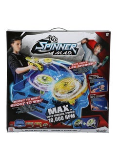 Mad Deluxe Battle Spinner Beyblade with 8 Accessories