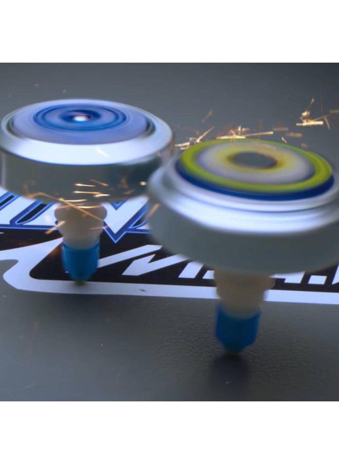 Silverlit - Mad Deluxe Battle Spinner Beyblade with 8 Accessories - Image 1