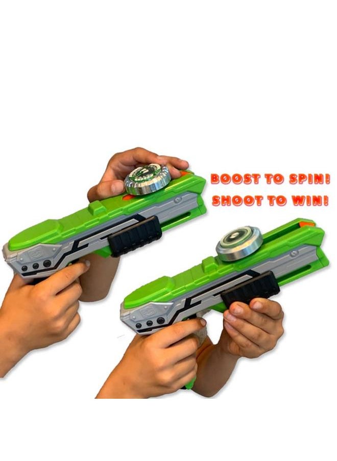 Silverlit - Mad Deluxe Battle Spinner Beyblade with 8 Accessories - Image 1