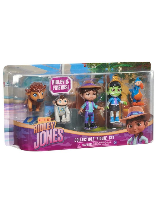 Just Play Netflix Ridley Jones Collectible Figure Set, 5-Pack of Ridley Jones and Friends Figurines, Kids Toys for Ages 3 Up by Just Play - Image 5
