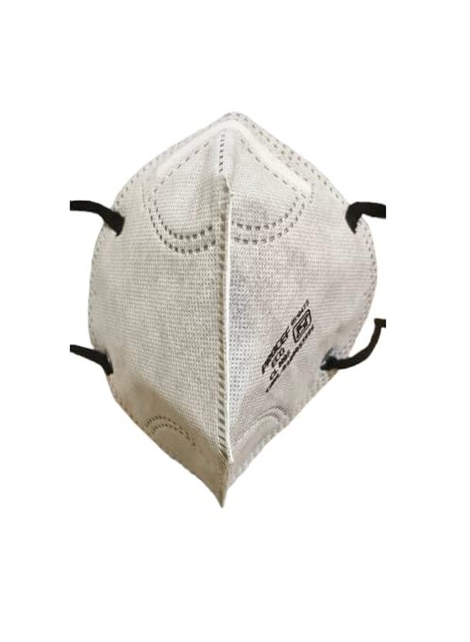 ANGELSAFE® Respirator Mask Industrial Face Mask N95 Pack of 5 Nos Gray Color - Image 3