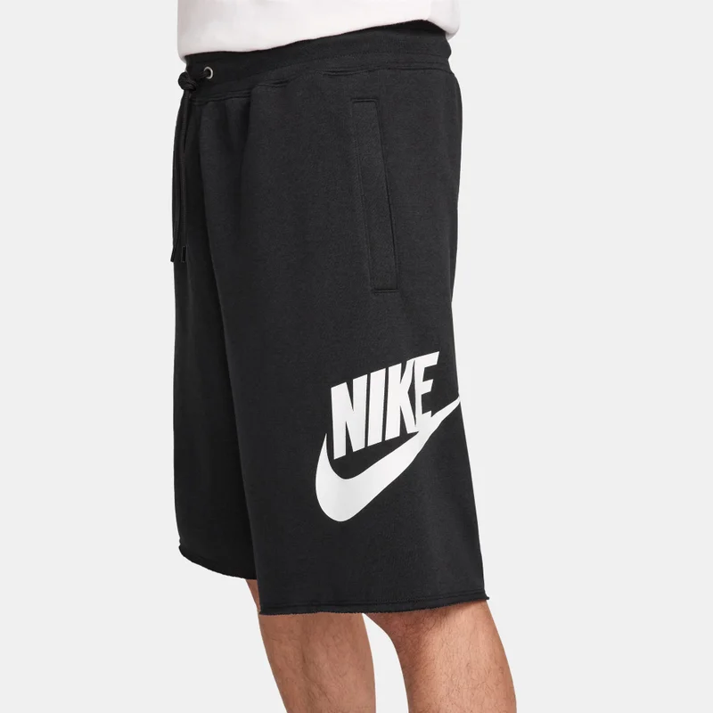 Nike Black Men's Club French Terry Alumni Shorts for Men | Best Price UAE