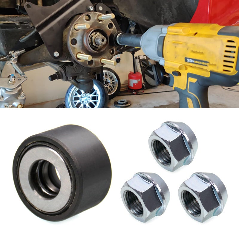RULLINE 22800 Wheel Stud Installer Replace Most All Automotive and LightDuty Truck Wheel Studs Installer Tool Wheel Studs with Wheel Lug Nuts 12x125 12x15 14x15Safe Saves Time Effort