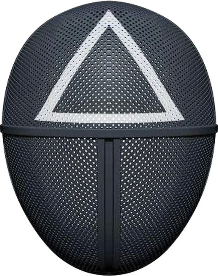 MiniHome Squid Game Triangle Elastic Mask