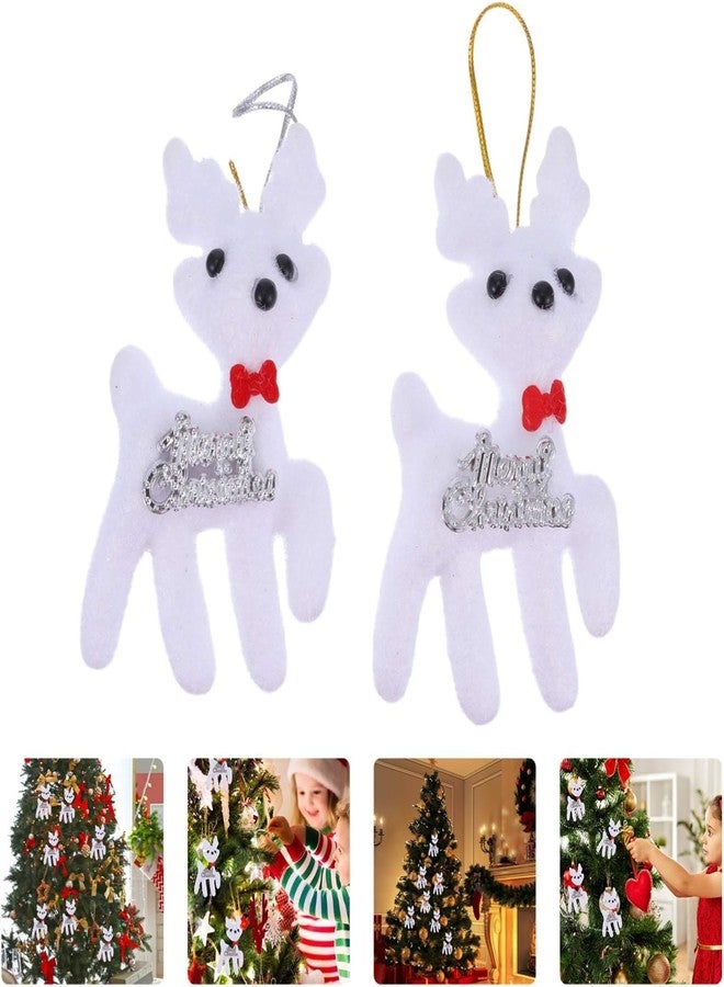 PartyToko Christmas Yard Decorations, 12Packs Pre-lit Reindeer Baby Reindeer snowHoliday Display for Xmas Front Door Indoor Outdoor Decor Christmas Decorations 12pcs - Image 2