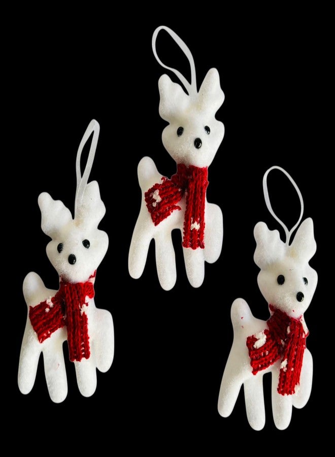 PartyToko Christmas Yard Decorations, 12Packs Pre-lit Reindeer Baby Reindeer snowHoliday Display for Xmas Front Door Indoor Outdoor Decor Christmas Decorations 12pcs - Image 1