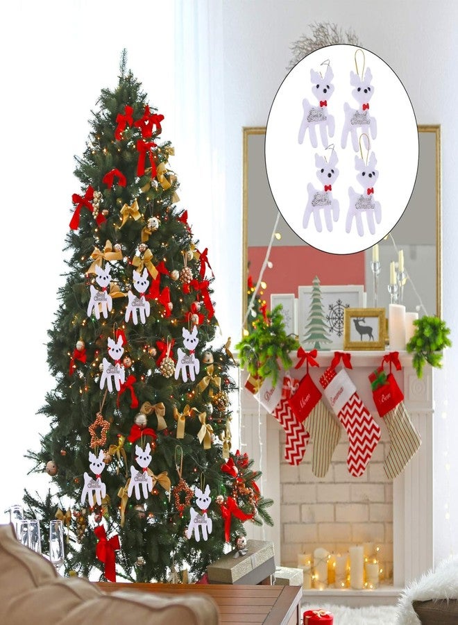 PartyToko Christmas Yard Decorations, 12Packs Pre-lit Reindeer Baby Reindeer snowHoliday Display for Xmas Front Door Indoor Outdoor Decor Christmas Decorations 12pcs - Image 3
