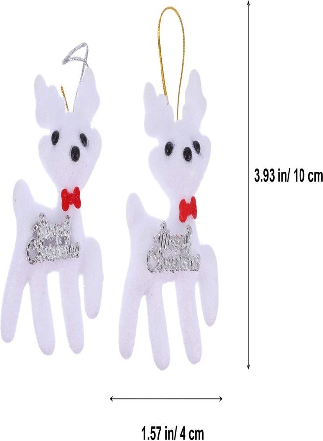 PartyToko Christmas Yard Decorations, 12Packs Pre-lit Reindeer Baby Reindeer snowHoliday Display for Xmas Front Door Indoor Outdoor Decor Christmas Decorations 12pcs - Image 4