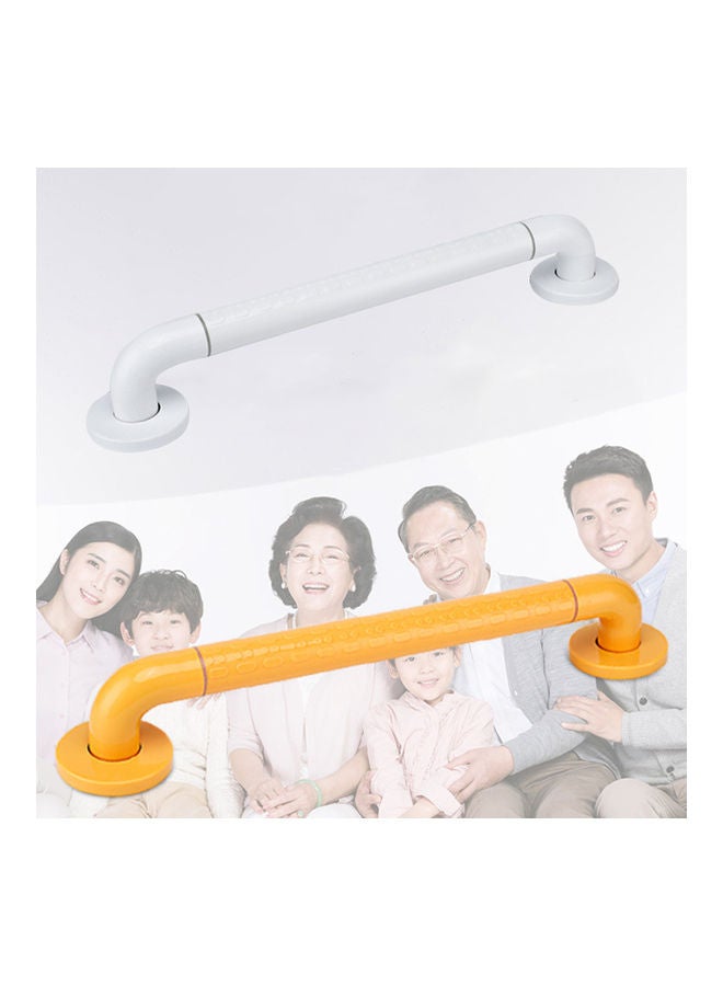NIBEMINENT Bathroom Grab Bar With Luminous Circle Yellow 31x8.5x8.5cm - Image 5