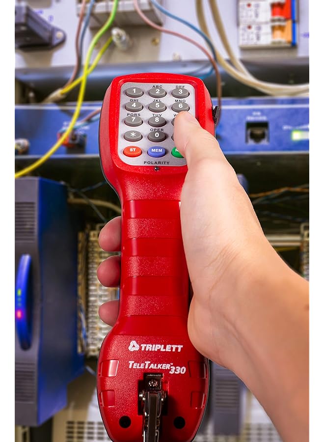 Triplett 3330 Teletalker 330 Lineman'S Test Set (Butt Set) - Image 5