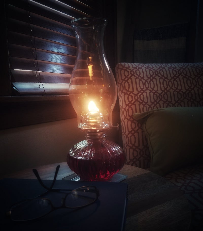 Lamplight Â¼ Gallon (32 oz) Ultra-Pure Lamp Oil Red - liquid paraffin oil for indoor use, sootless, smokeless and odorless, emergency kit Red - Image 5