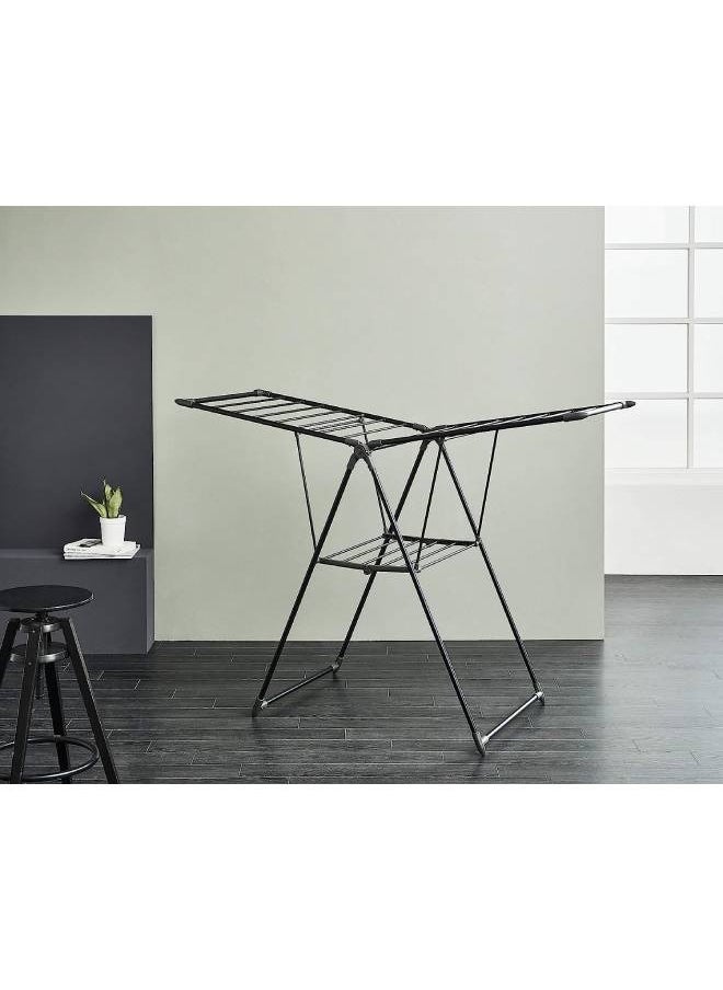Winsor Cloths Dryer - 2 Tier, 16 Meters Drying Space | Rust-Proof, Foldable Design | Ideal for Indoor and Outdoor Use