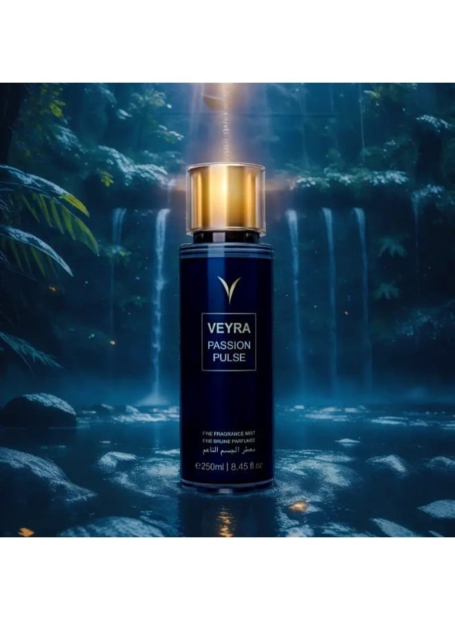 VEYRA Passion Pulse Fine Fragrance Mist, 250ML, Long-lasting Body Mist - Image 4