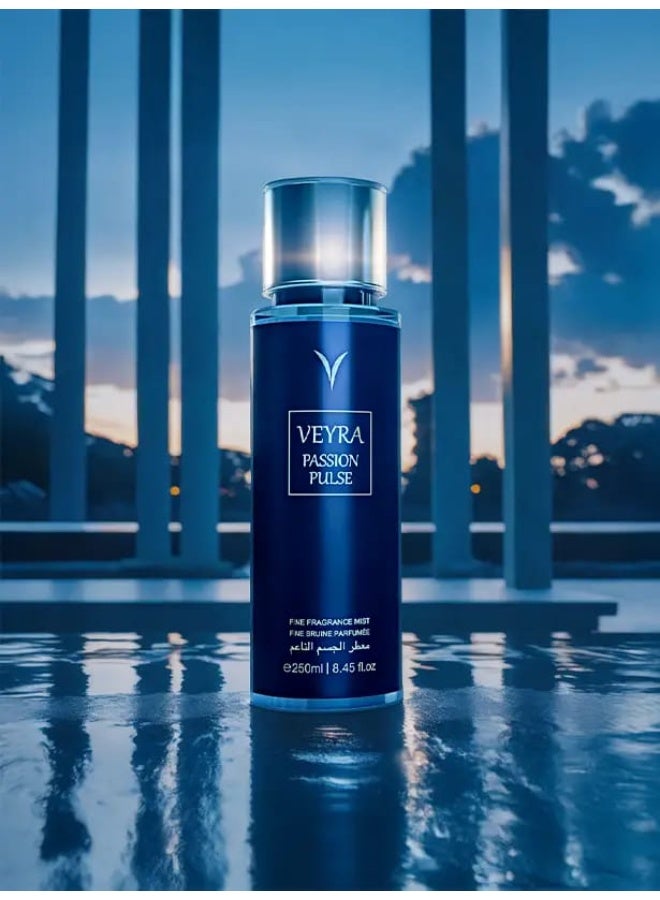 VEYRA Passion Pulse Fine Fragrance Mist, 250ML, Long-lasting Body Mist - Image 3