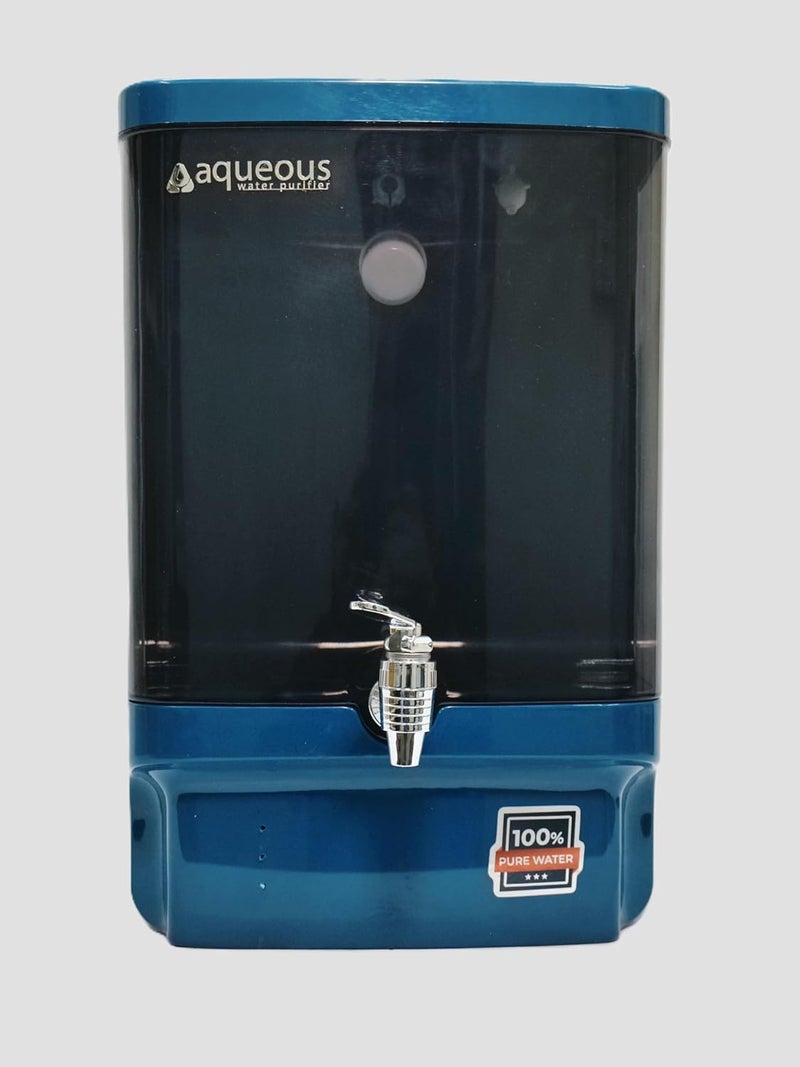 aqueous water purifier aqueous Jade UVUFCopper Water Purifier 11L Capacity Premium Metallic Blue Finish Advanced Purification with Stylish Design 1YR Warranty  - Image 2