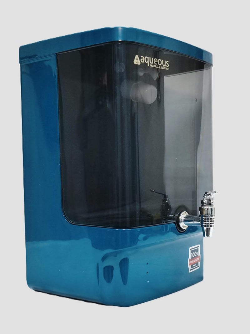 aqueous water purifier aqueous Jade UVUFCopper Water Purifier 11L Capacity Premium Metallic Blue Finish Advanced Purification with Stylish Design 1YR Warranty  - Image 4
