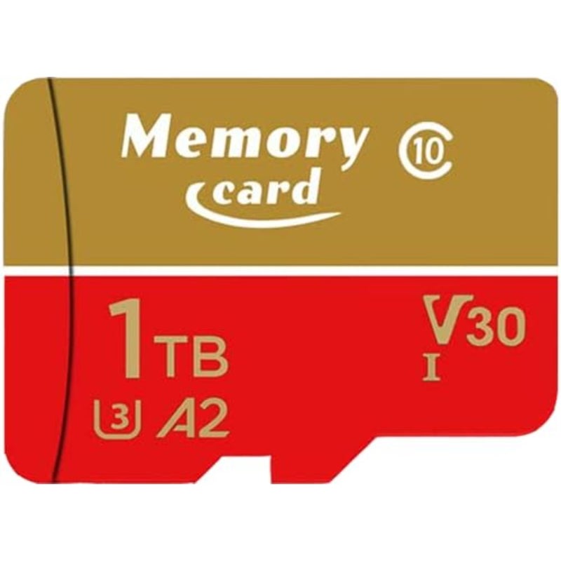 Memory Card 1024Gb MicroXC Memory Card Class 10 U3, V30, 4K UHD, Full HD, UHS-I, Full Size Professional - Image 1
