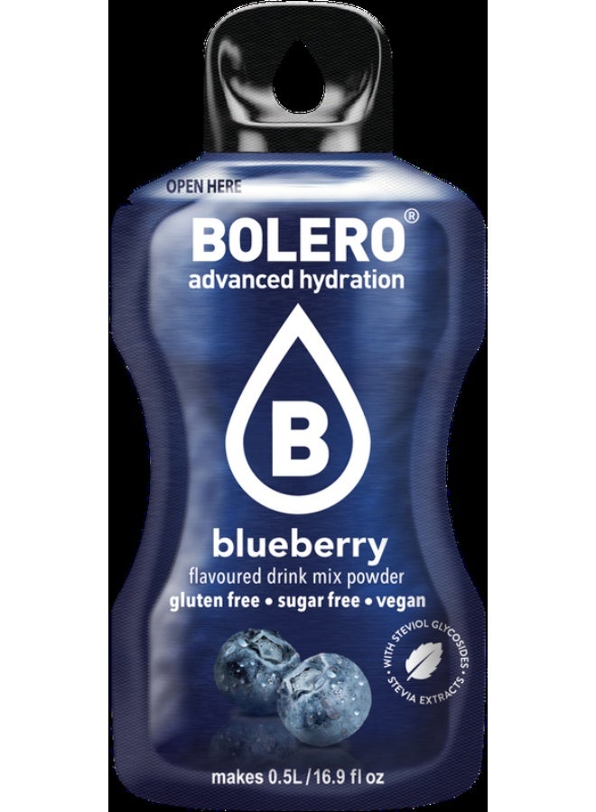 بوليرو منكهات الماء بوليرو - نكهة التوت الأزرق (12*3 جرام) - Image 2