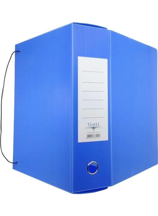 Temel Archive and Project Box 29 x 36 x 10 cm Blue
