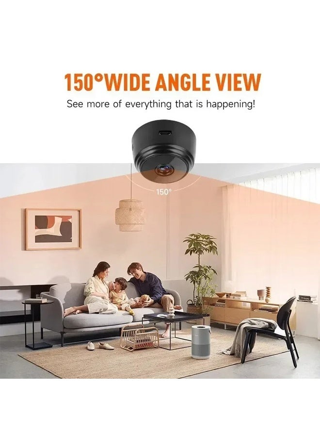 Makrystorm A9 HD Smart Camera, Wifi Monitor with Sensor for Home Safety and Wireless Security  - Image 5