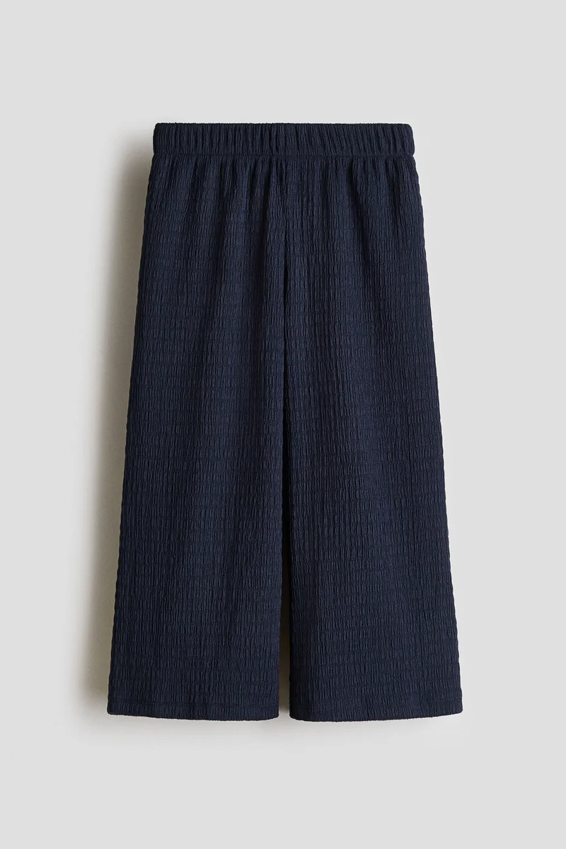H&M Wide crinkled trousers