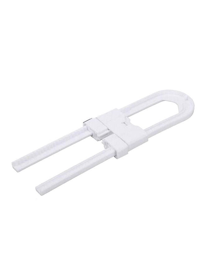 NIBEMINENT U Shape Cabinet Slide Latch 