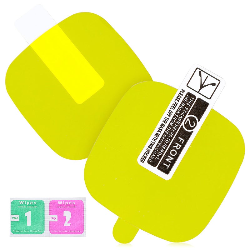 2 Pack Ultra Thin Smartwatch Screen Protector Full Coverage Scratch Resistant Film - Image 2