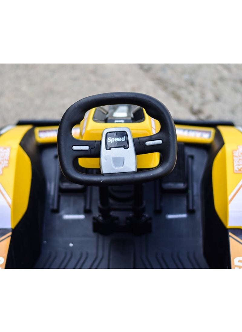 Electric ride-on car for children 3-11 years, Racing Kart, 90W, 12V-7Ah, remote control included,