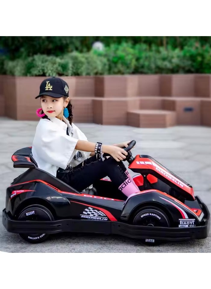 Electric ride-on car for children 3-11 years, Racing Kart, 90W, 12V-7Ah, remote control included,