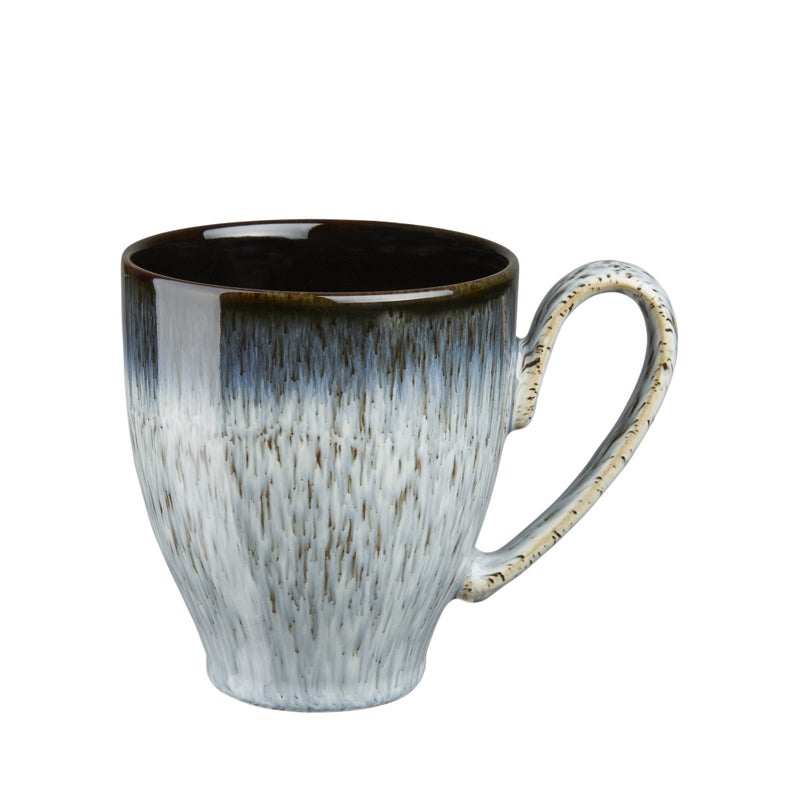 Denby Denby Halo Set of 4 Mugs 1 Count Pack of 1 Blue  Black 