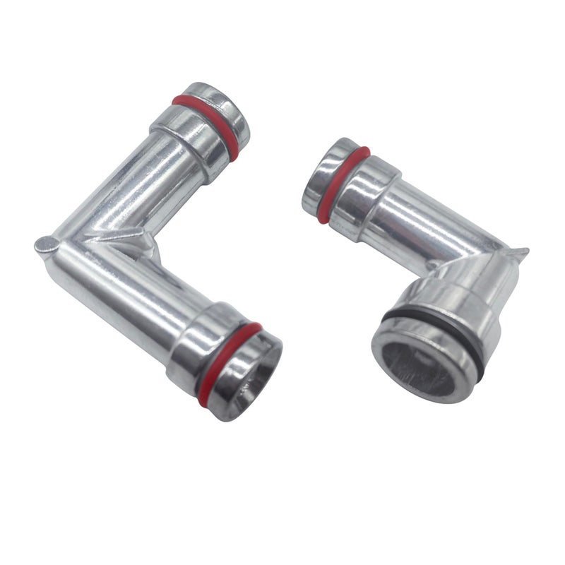 DOUQANG Upgrade Aluminum HVAC Heater Hose Elbows Hose Connector Kit For 9505 Buick Lacrosse Lesabre For 9502 Chevrolet Camaro Impala For Oldsmobile 88 98 For 9508 Pontiac Bonneville Firebird etc - Image 4