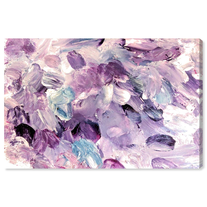 The Oliver Gal Artist Co. The Oliver Gal Artist Co Abstract Wall Art Canvas Prints Amethyst Gardens Home 15 x 10 Purple  - Image 1