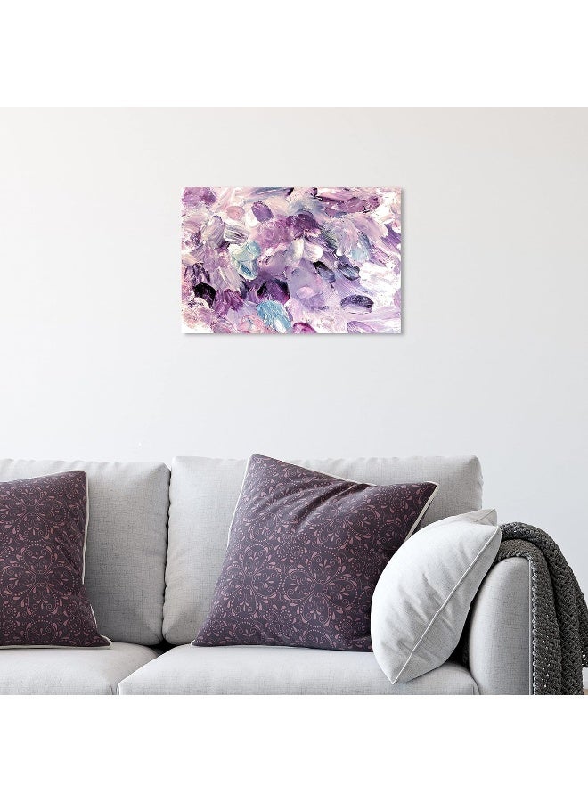 The Oliver Gal Artist Co. The Oliver Gal Artist Co Abstract Wall Art Canvas Prints Amethyst Gardens Home 15 x 10 Purple  - Image 3