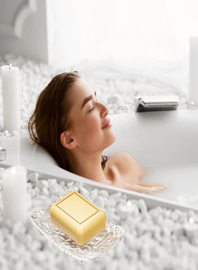 BOBOAR Plastic Soap Tray Dish Bar Holder for Shower,Bar Soap Container Dishes for Bar Soap - Image 4