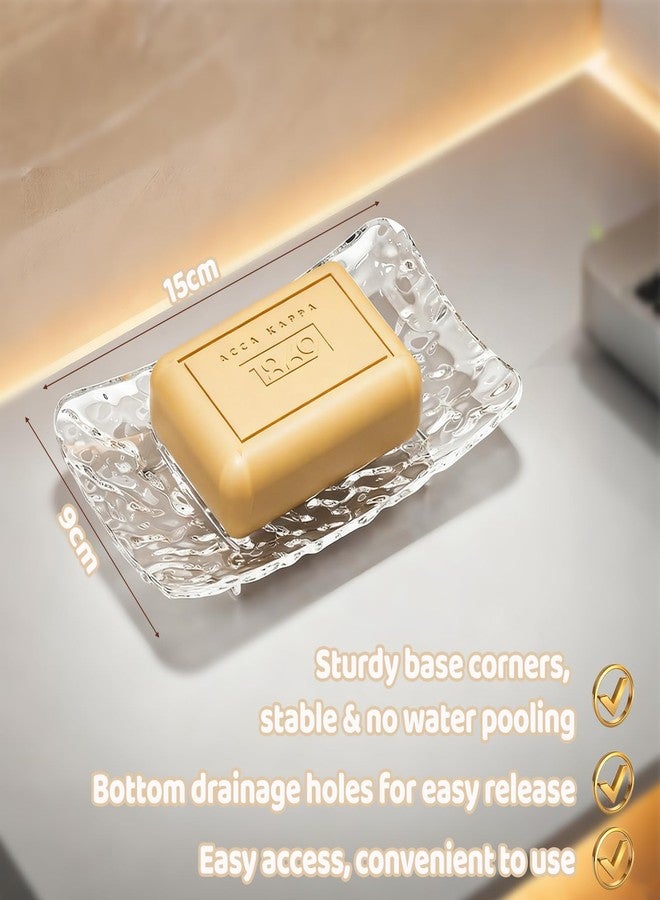 BOBOAR Plastic Soap Tray Dish Bar Holder for Shower,Bar Soap Container Dishes for Bar Soap - Image 2