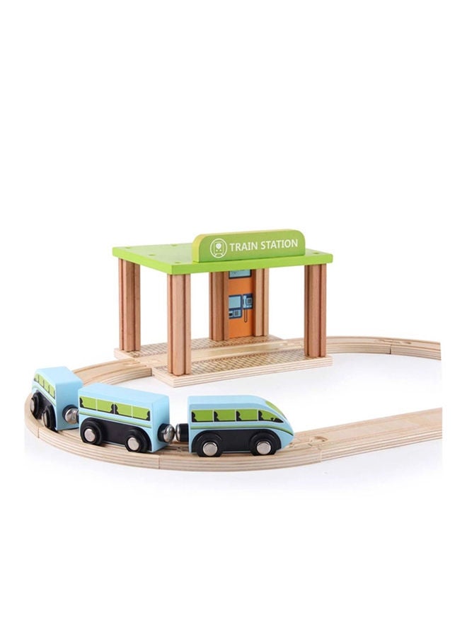 Qpack Train Station Toy For Kids - 818006A