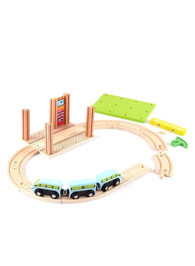 Qpack Train Station Toy For Kids - 818006A