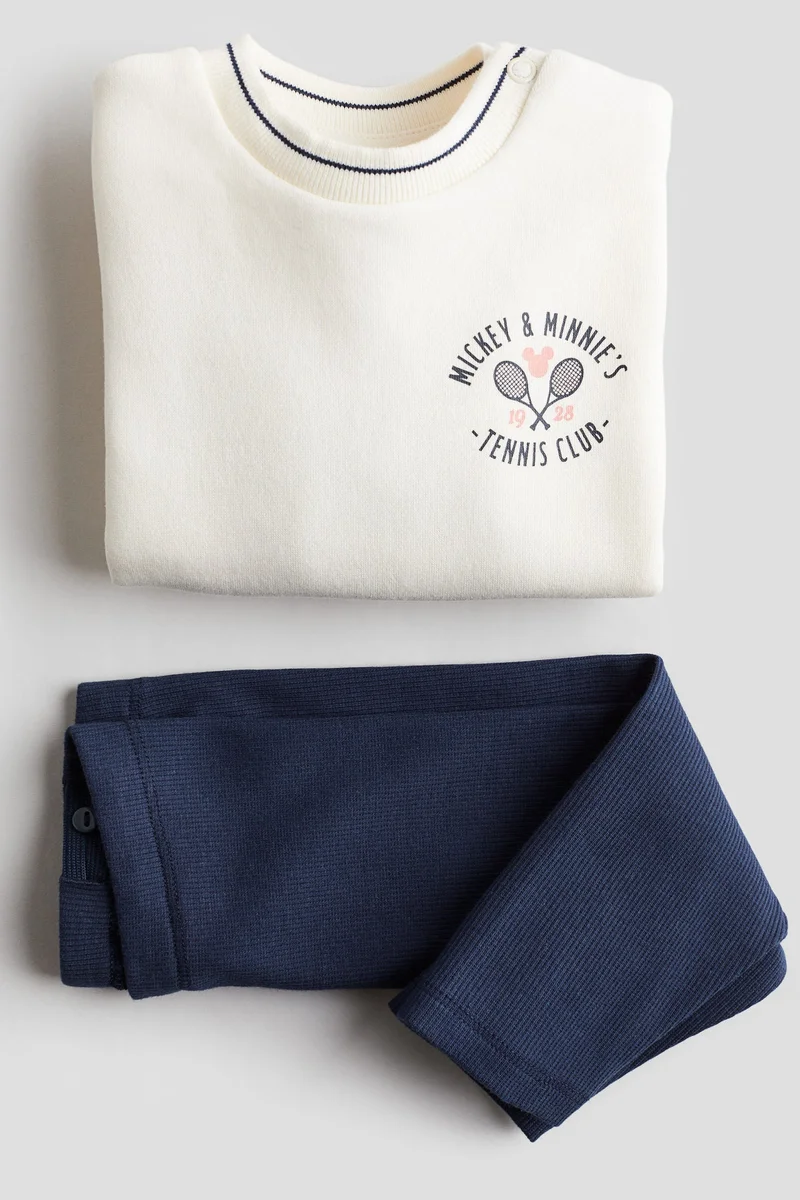 اتش اند ام 2-piece sweatshirt and leggings set